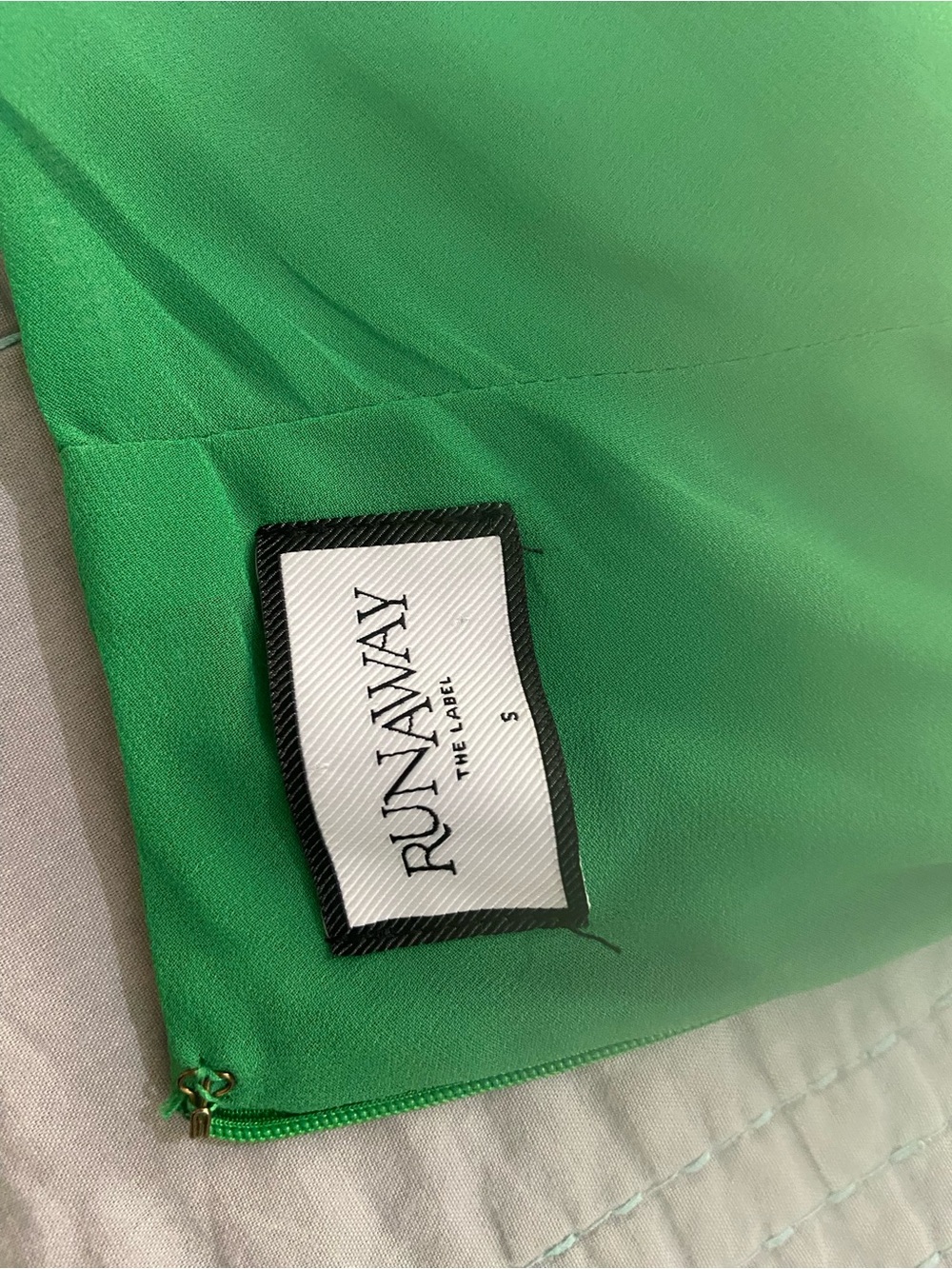 Runaway Green Cowl Halter Maxi Dress - Picture 4 of 8
